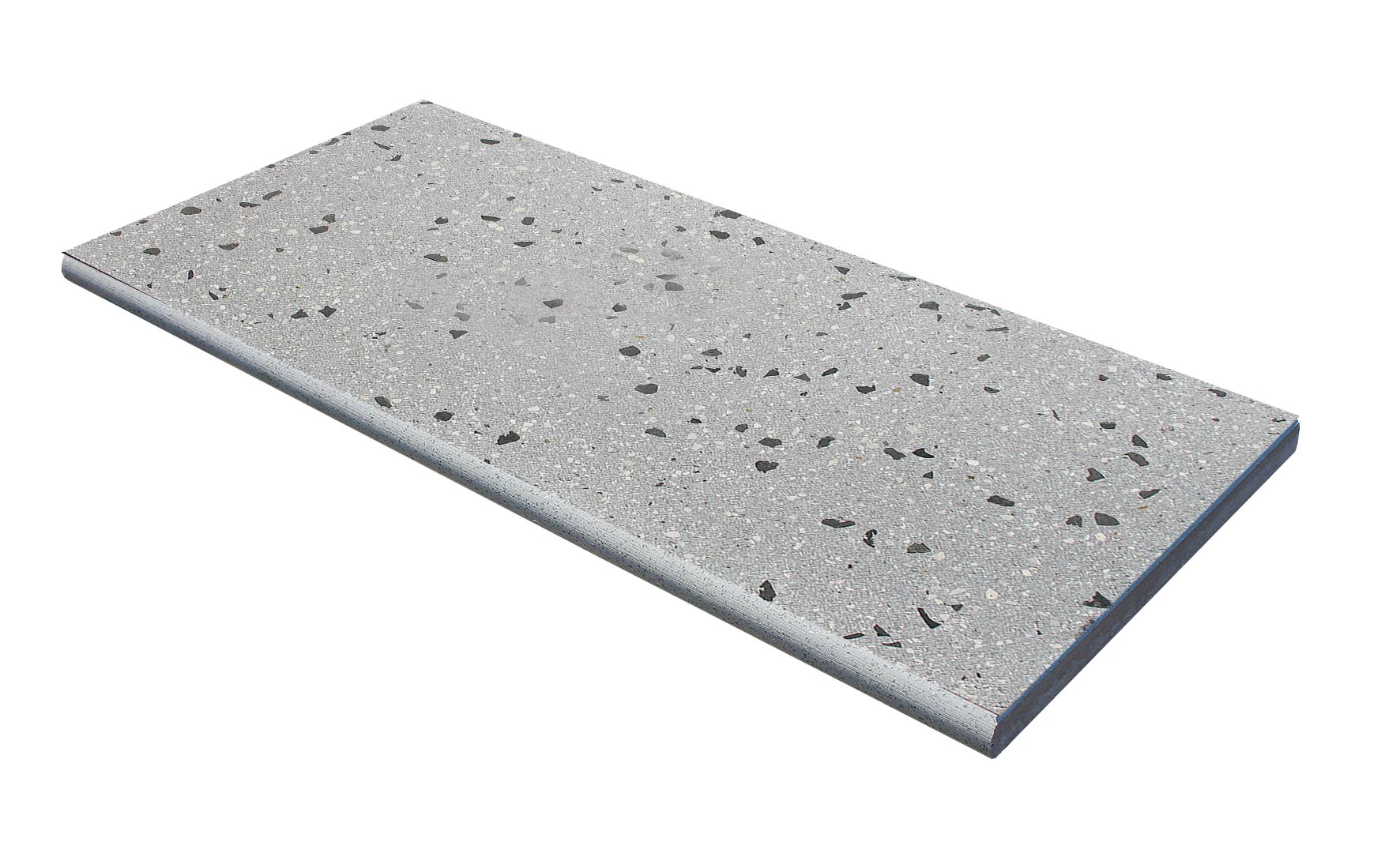 Terrazzo Grau Schwarz